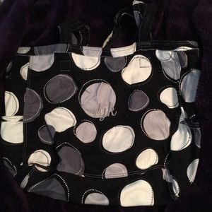 Black and White Thirty-One Bag